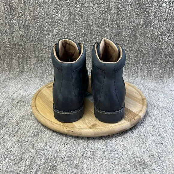 NEW Birkenstock Jackson Black Nubuck Leather Boots Women Size 37 US 6 Narrow Fit - Picture 4 of 9